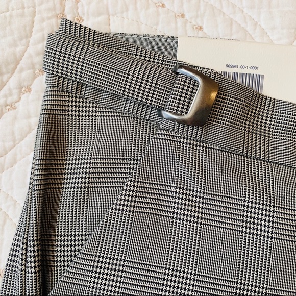 GAP Straight Flair Houndstooth Pants New With Tag - Picture 11 of 15